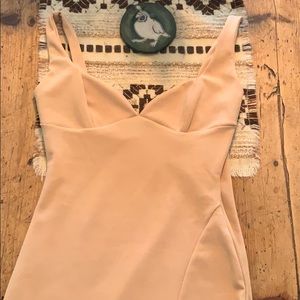 Nasty gal nude classic dress